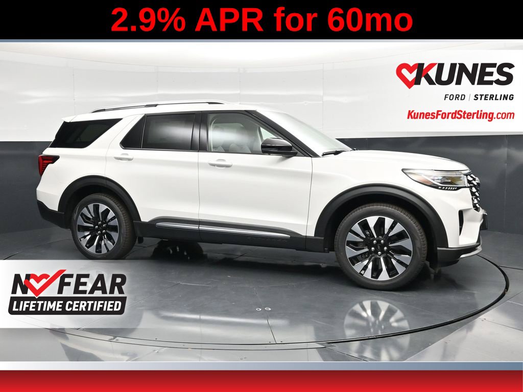 New 2026 Ford Explorer Platinum SUV