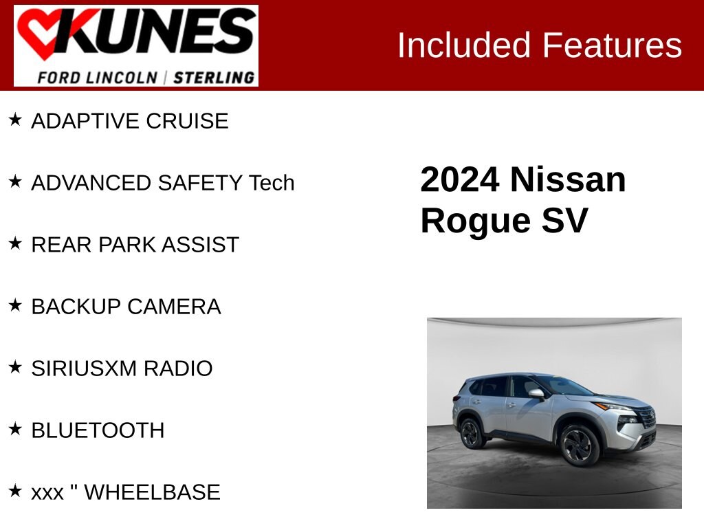 Certified 2024 Nissan Rogue SV SUV