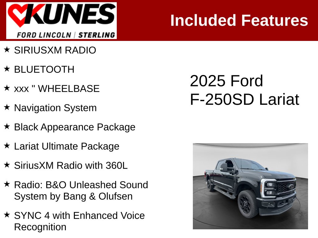 Certified 2025 Ford F-250SD Lariat Truck