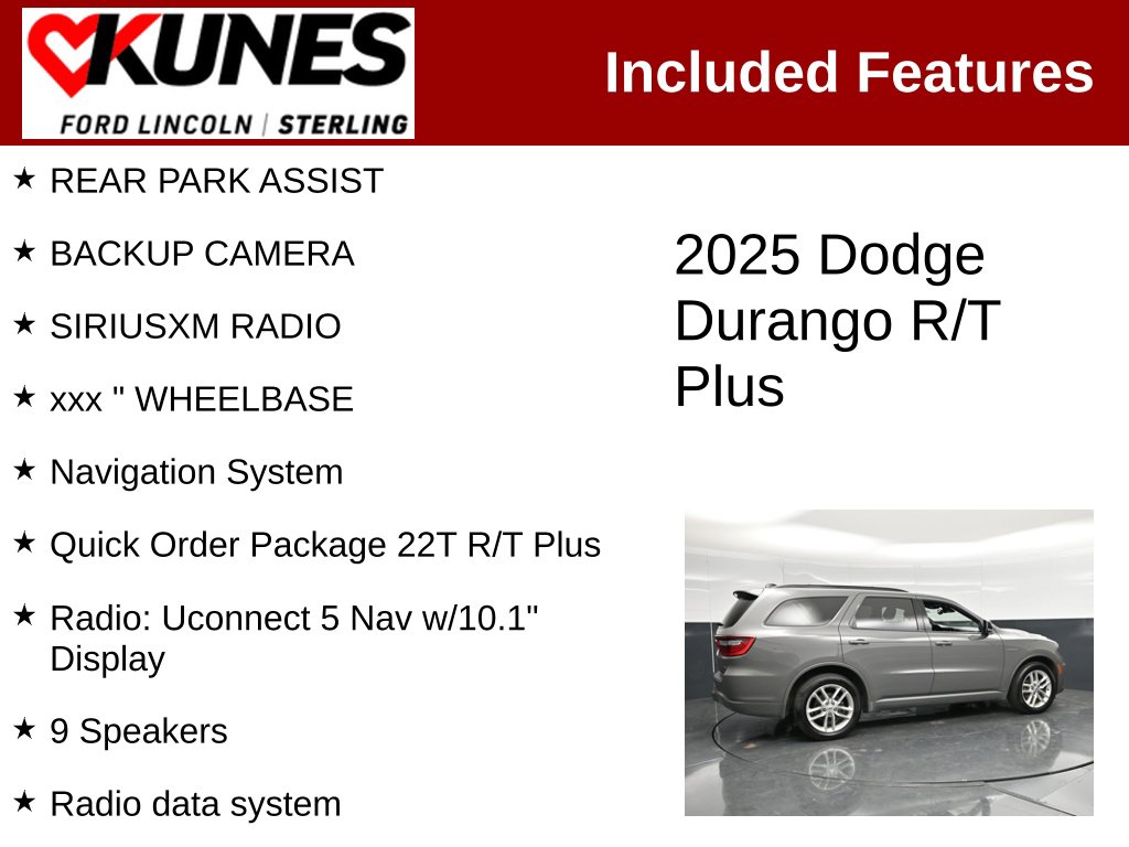 Used 2025 Dodge Durango R/T Plus SUV