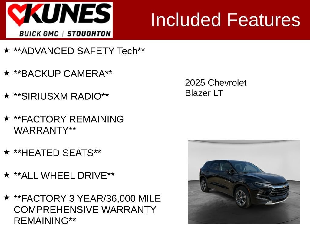 Used 2025 Chevrolet Blazer 2LT SUV