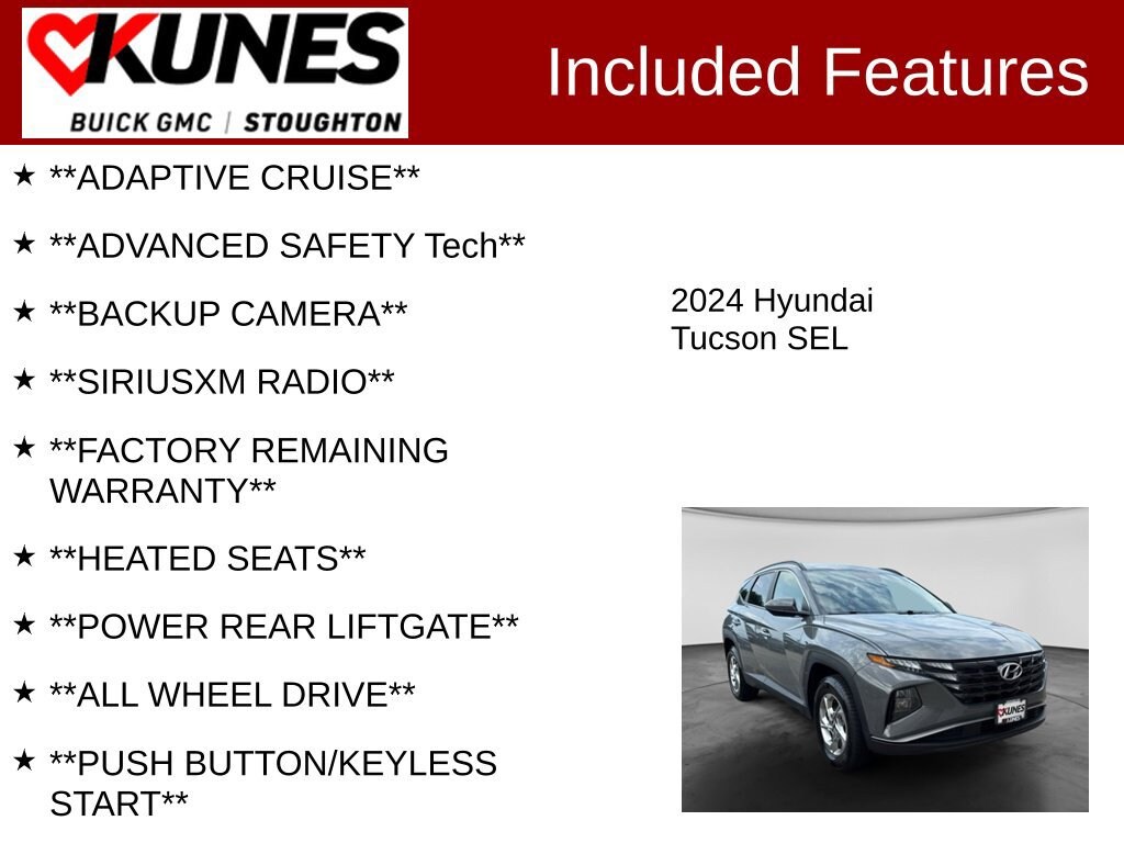 Used 2024 Hyundai Tucson SEL