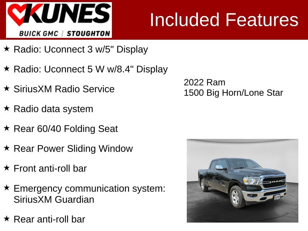 Used 2022 Ram 1500 Big Horn