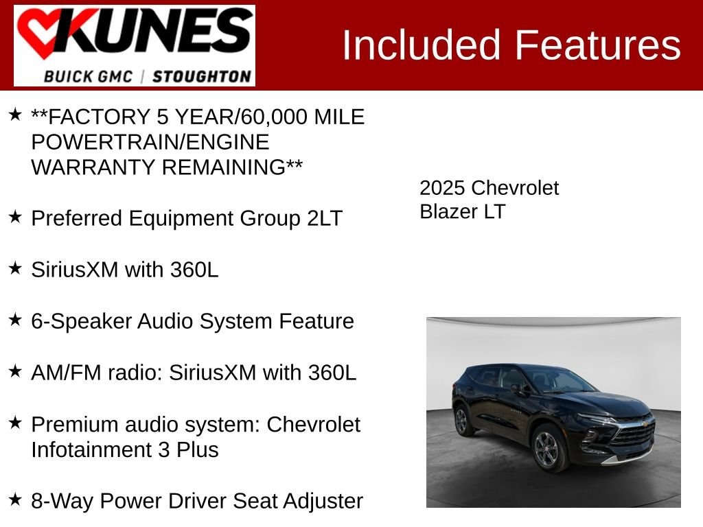 Used 2025 Chevrolet Blazer 2LT SUV