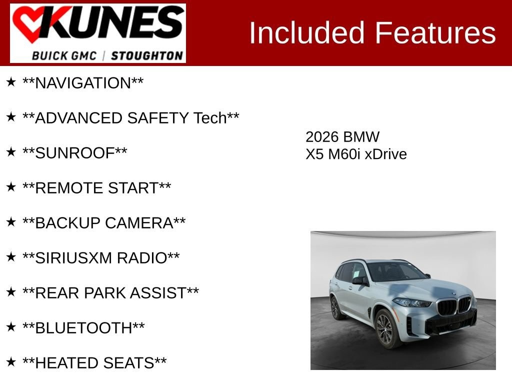 Used 2026 BMW X5 M60i