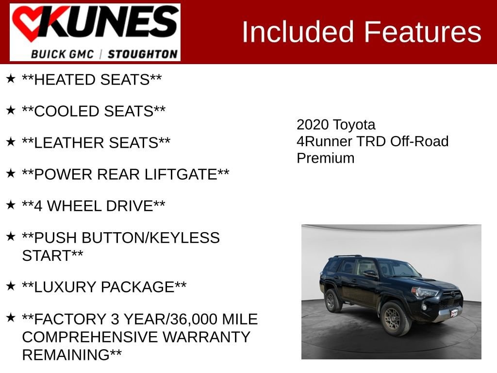 Used 2020 Toyota 4Runner SR5