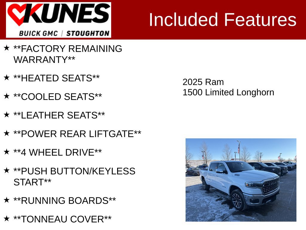 Used 2025 Ram 1500 Longhorn