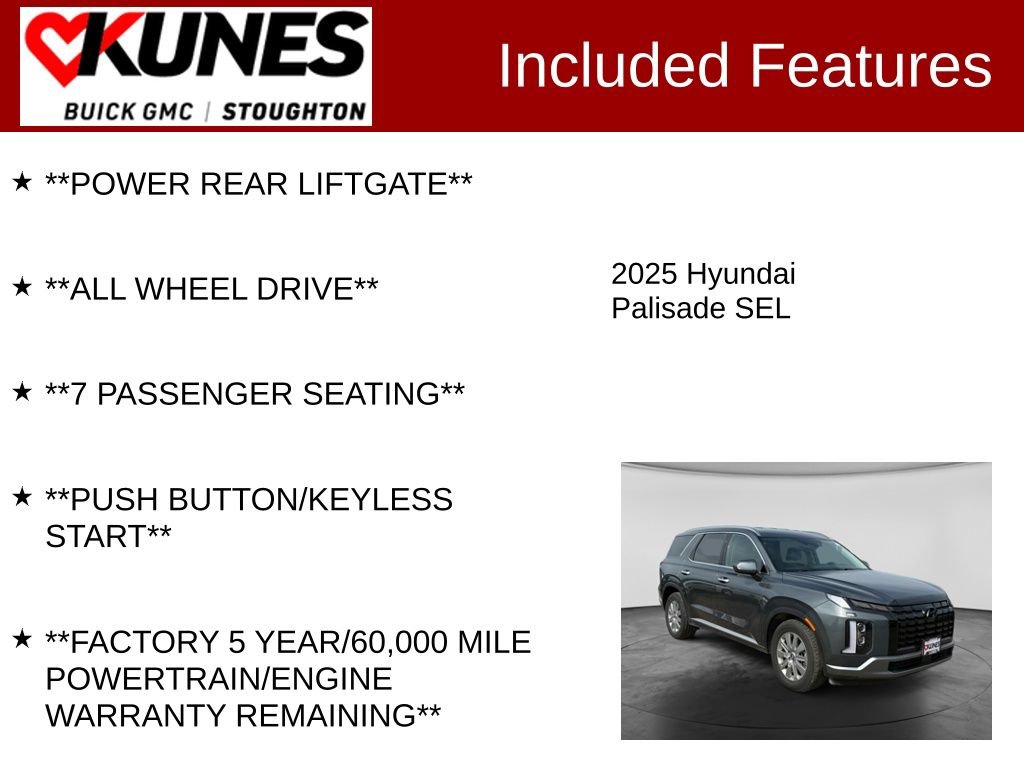 Used 2025 Hyundai Palisade SEL