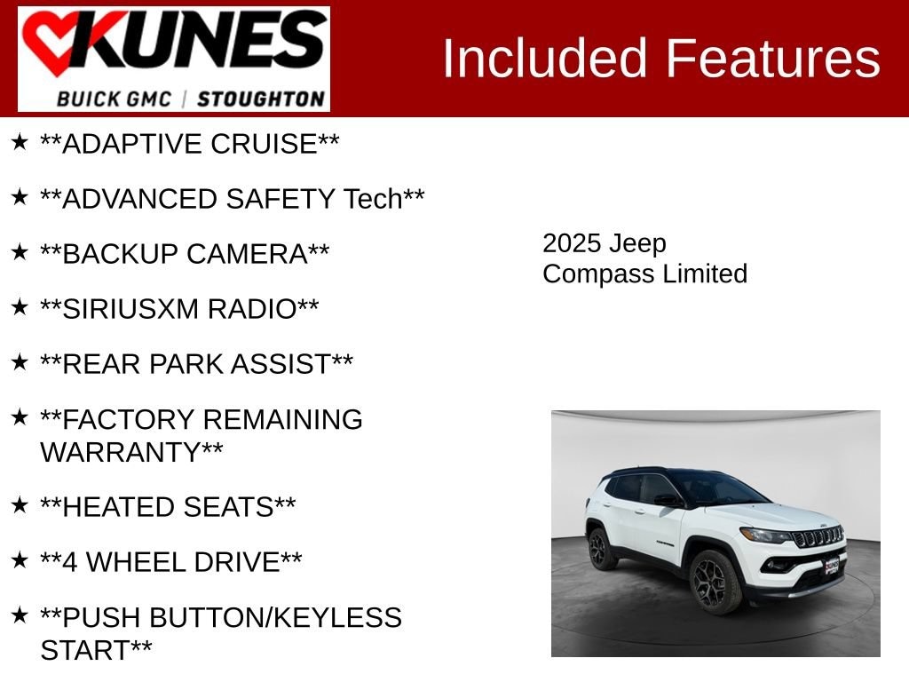 Used 2025 Jeep Compass Limited