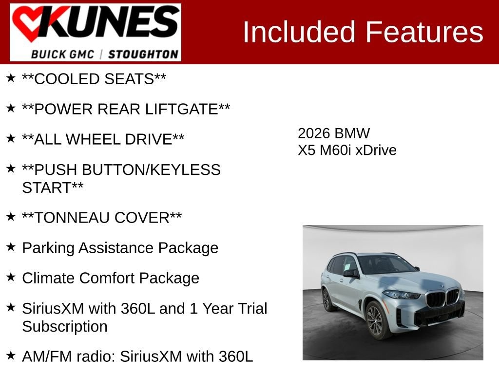 Used 2026 BMW X5 M60i