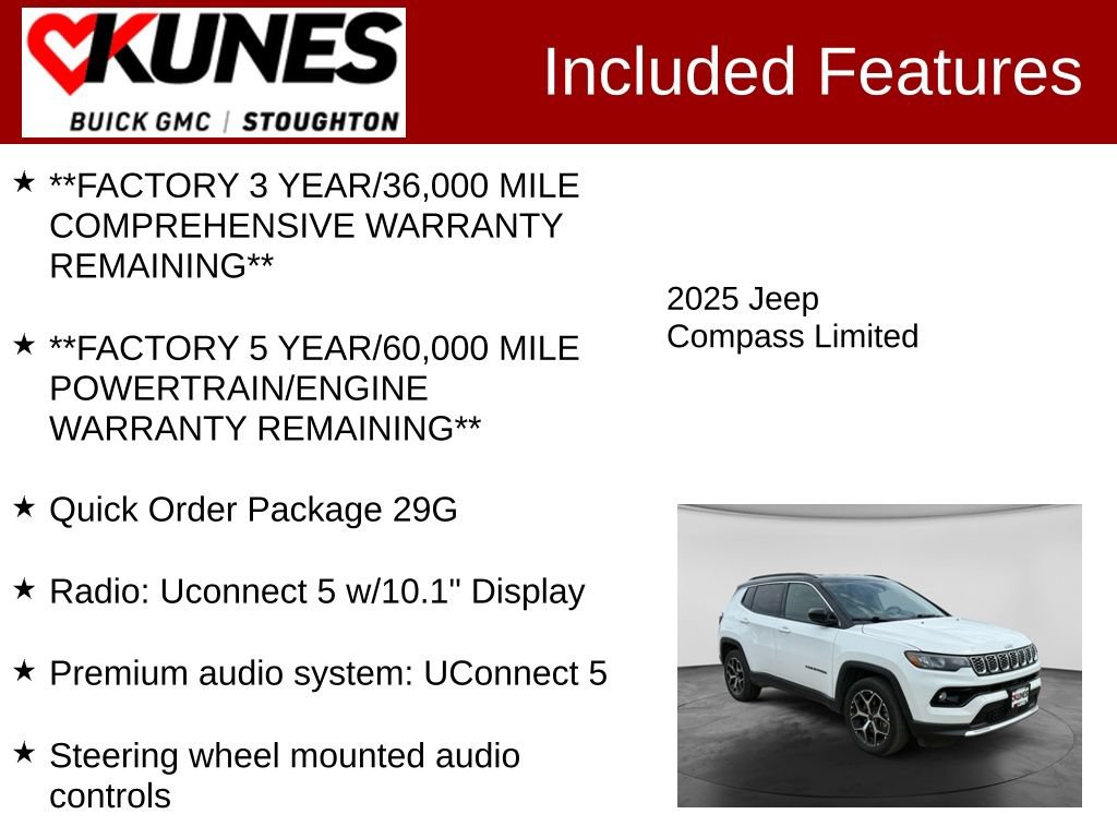 Used 2025 Jeep Compass Limited