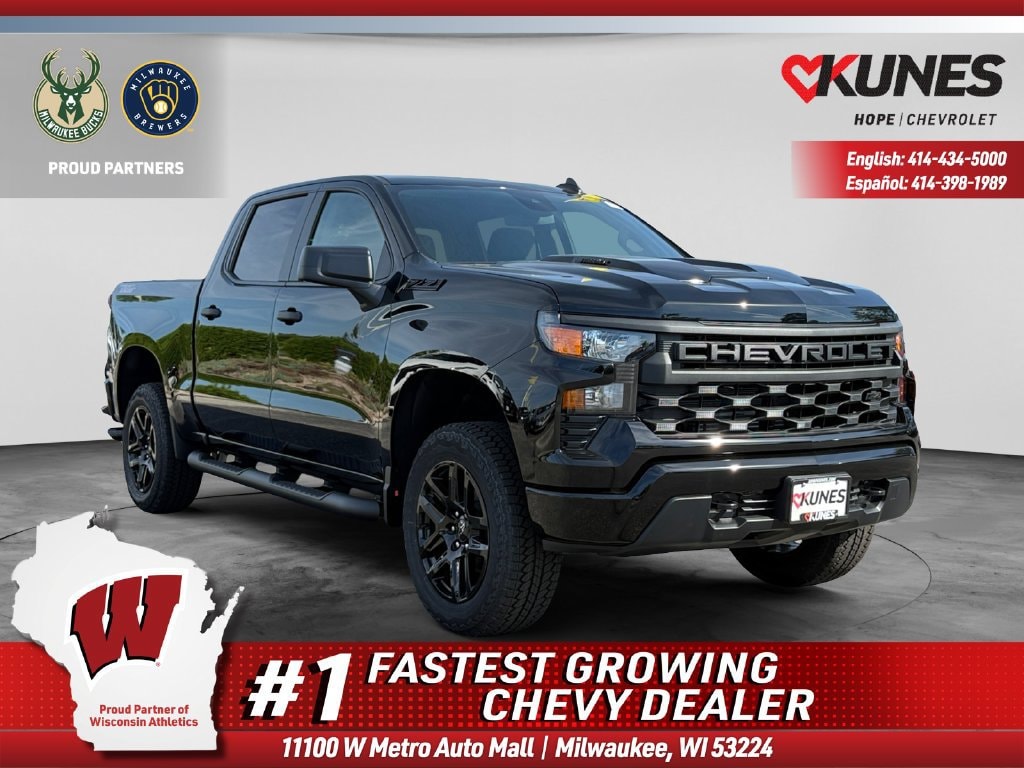 New 2026 Chevrolet Silverado 1500 Custom Trail Boss Truck