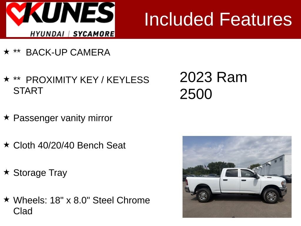 Used 2023 Ram 2500 Tradesman Truck