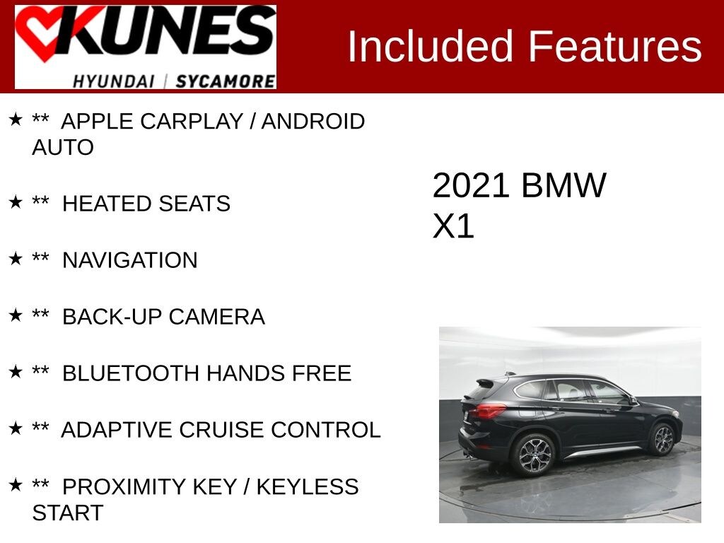 Used 2021 BMW X1 xDrive28i SUV