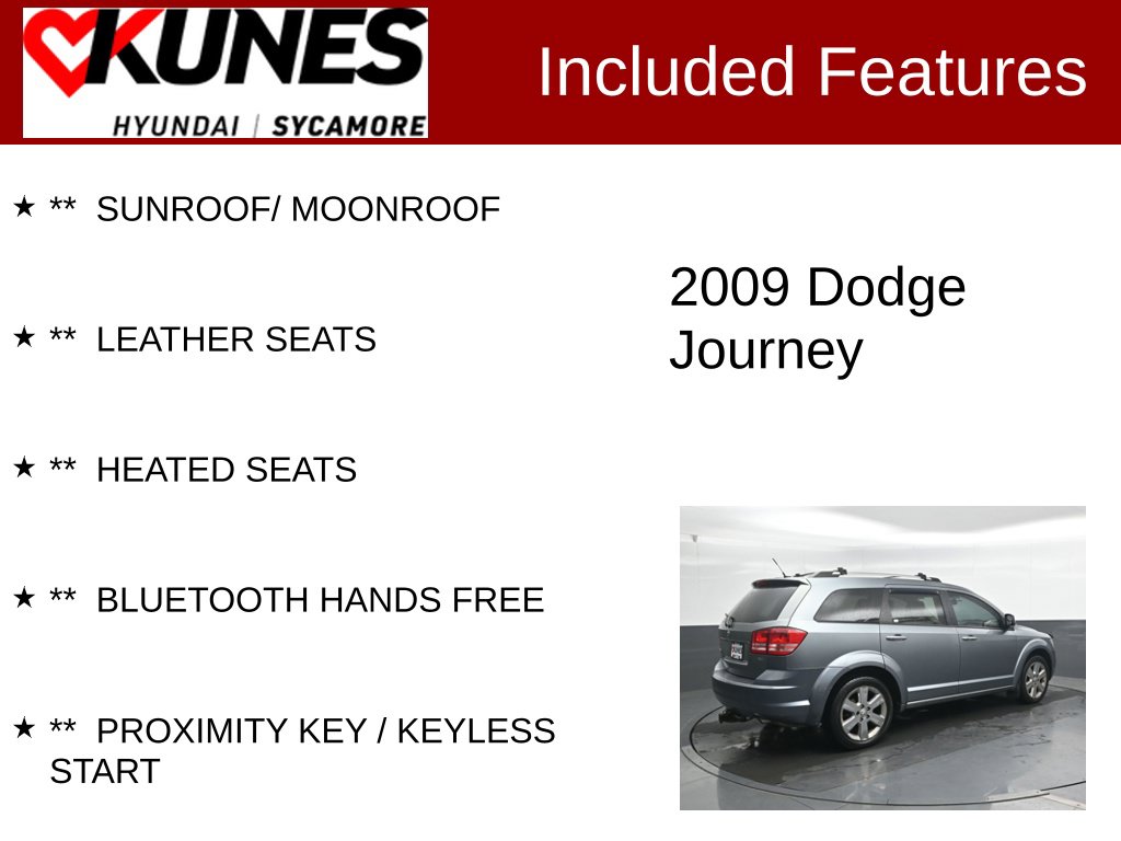 Used 2009 Dodge Journey R/T SUV