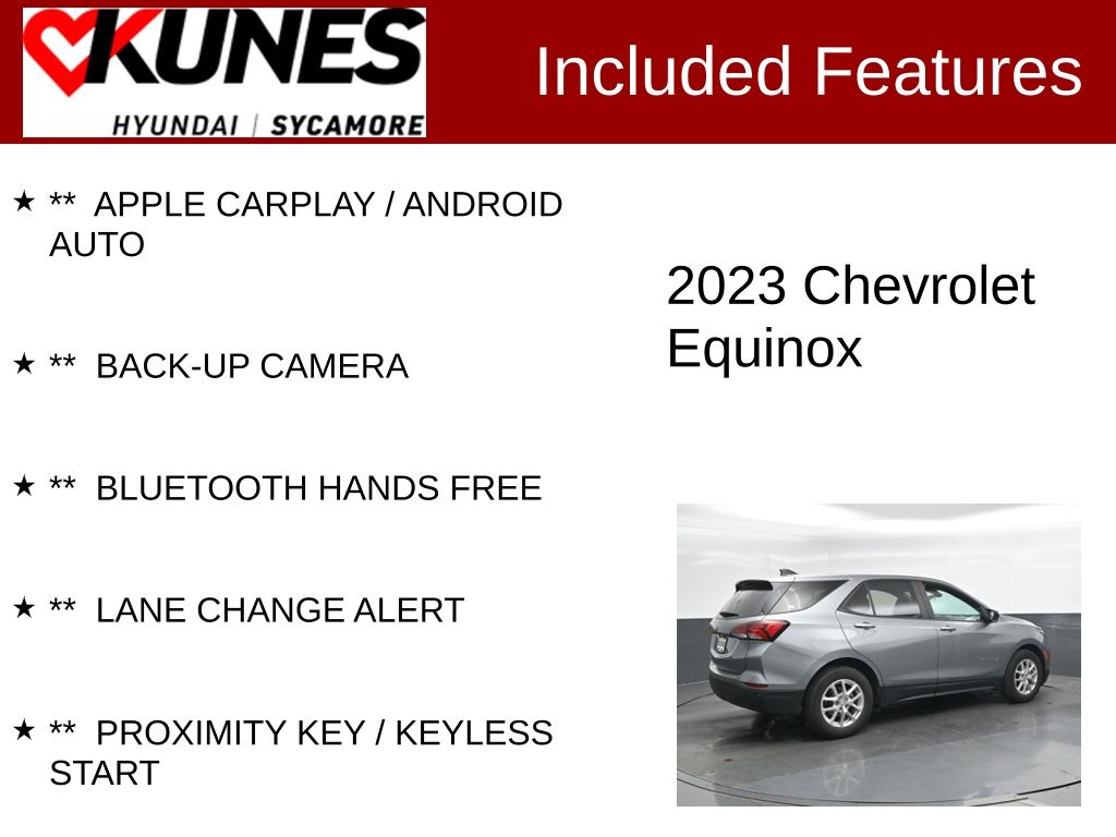 Used 2023 Chevrolet Equinox LS SUV