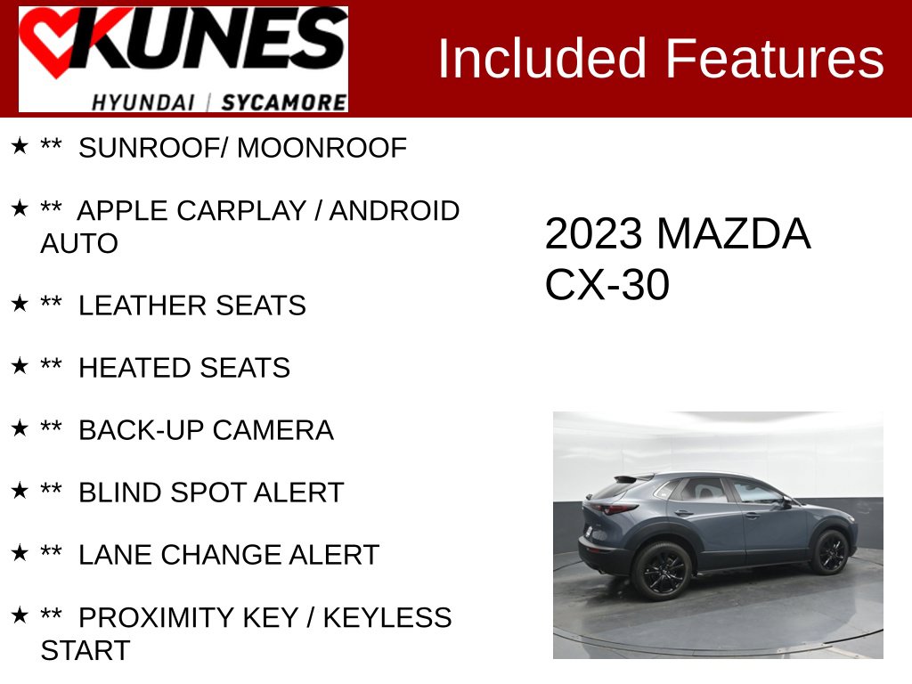 Used 2023 Mazda CX-30 2.5 S Carbon Edition SUV