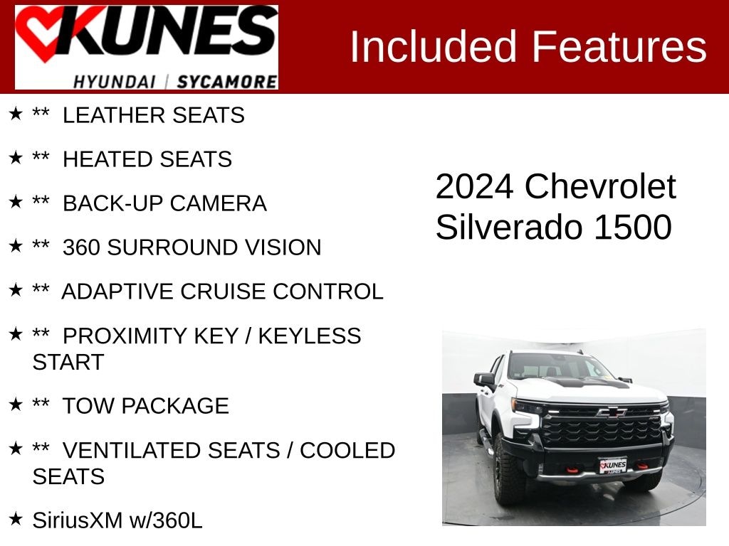 Used 2024 Chevrolet Silverado 1500 ZR2 Truck Crew Cab