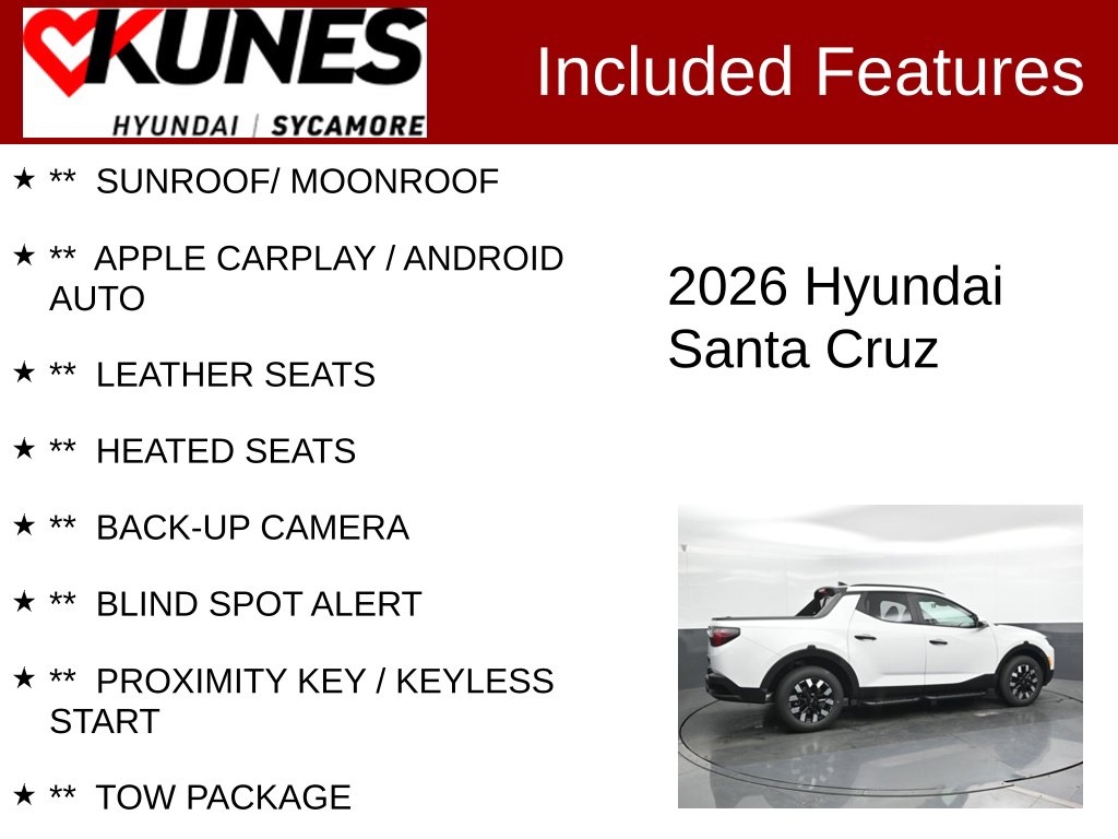 Used 2026 Hyundai Santa Cruz SEL Truck