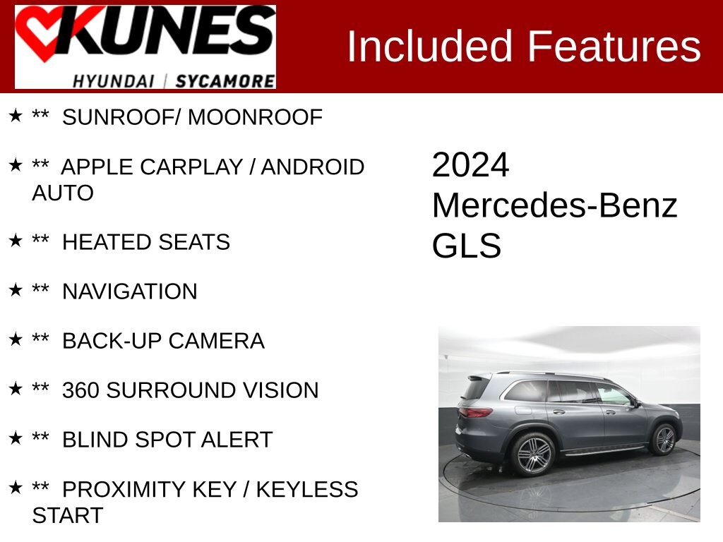 Used 2024 Mercedes-Benz GLS 450 4MATIC SUV