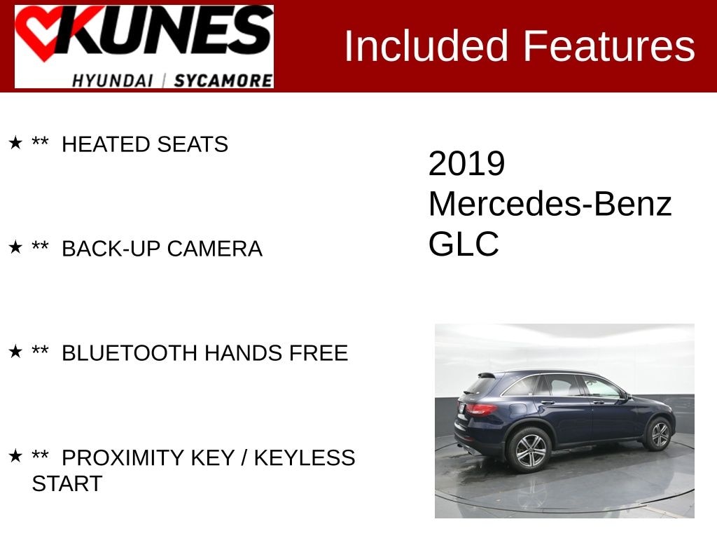 Used 2019 Mercedes-Benz GLC GLC 300 SUV