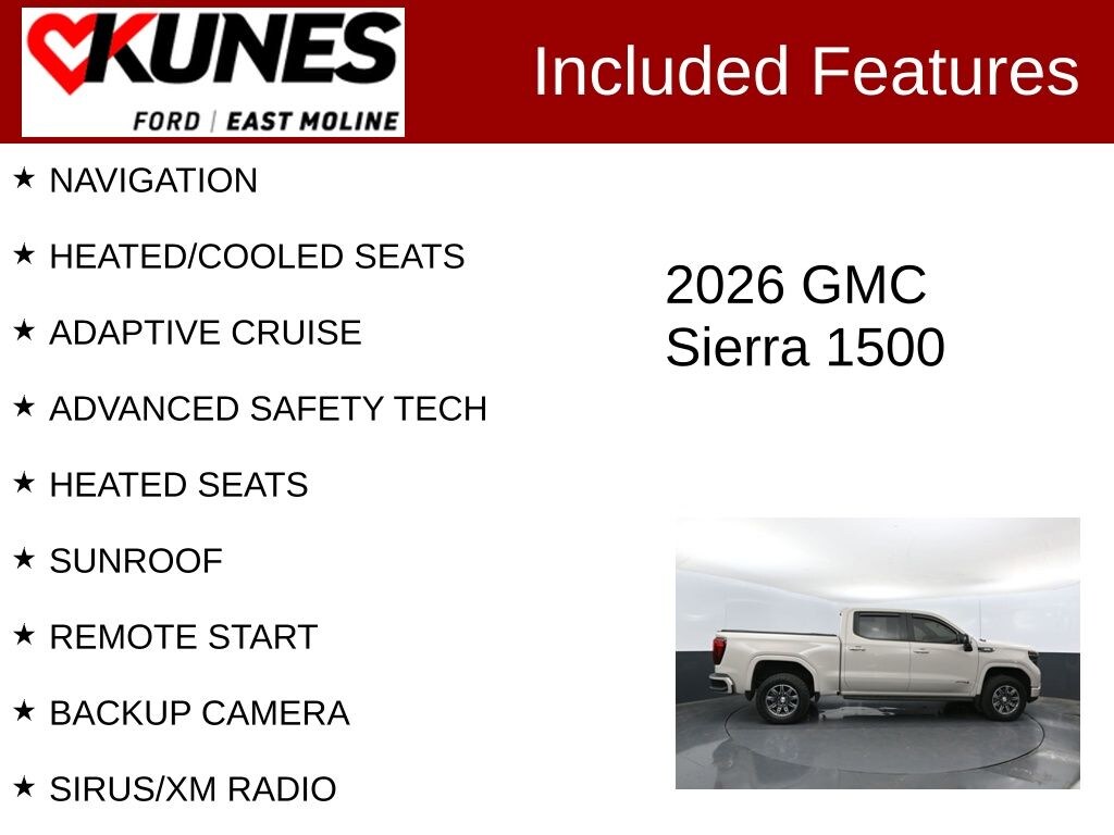 Used 2026 GMC Sierra 1500 AT4 Truck Crew Cab