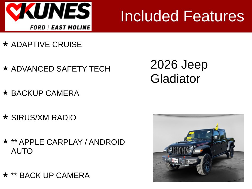 Used 2026 Jeep Gladiator Mojave Truck Crew Cab