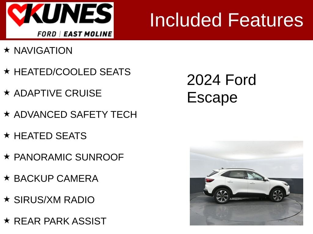 Used 2024 Ford Escape Platinum SUV