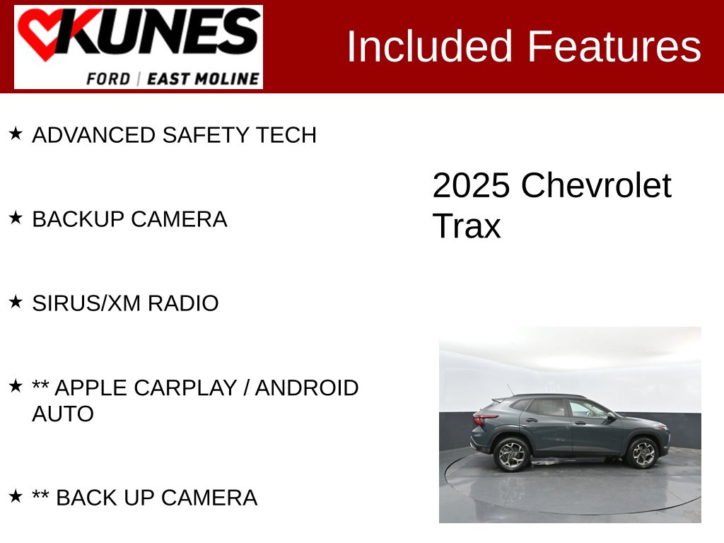 Used 2025 Chevrolet Trax LT SUV
