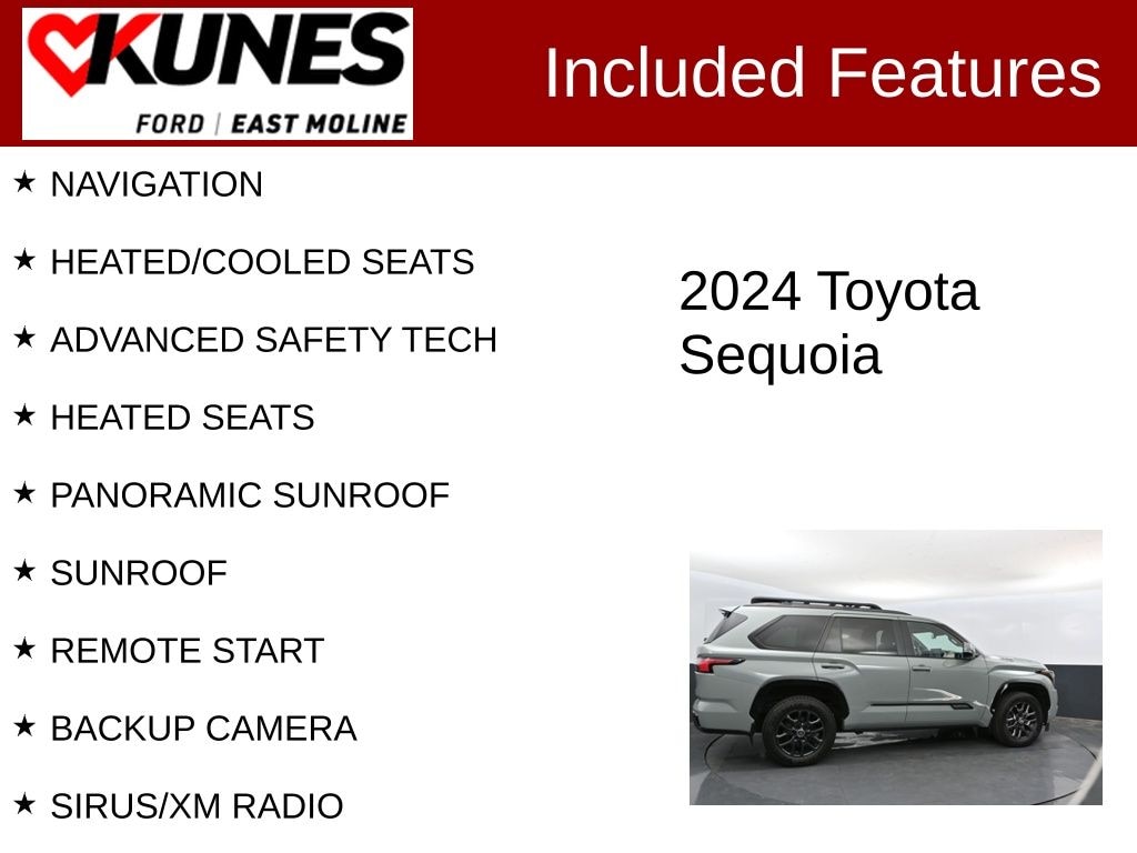 Used 2024 Toyota Sequoia Platinum SUV