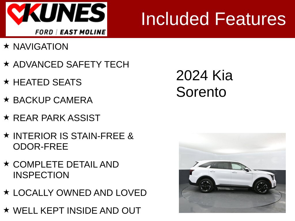 Used 2024 Kia Sorento S SUV