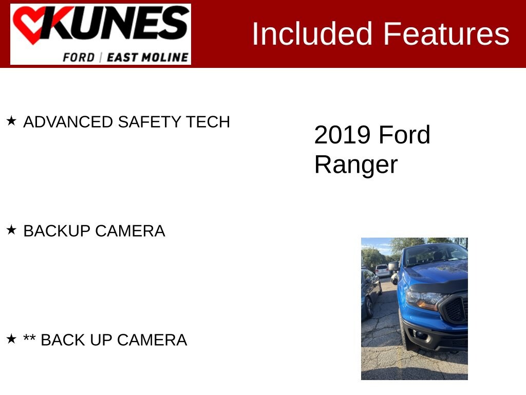 Used 2019 Ford Ranger XL Truck SuperCrew