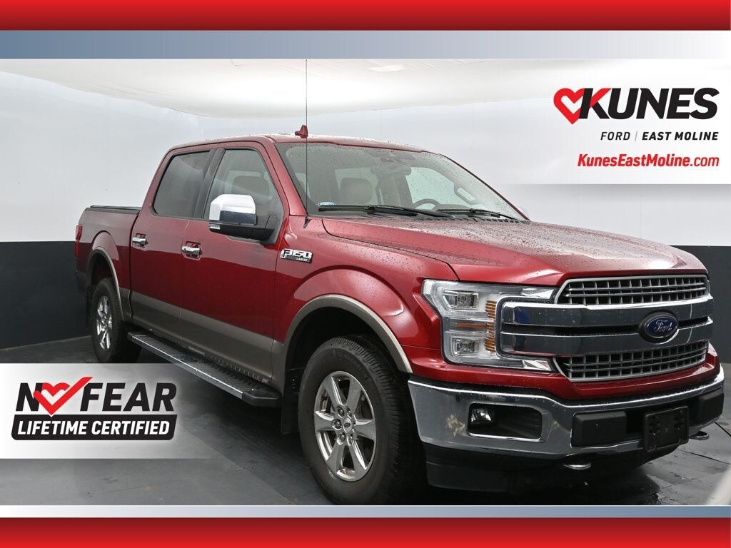 Used 2018 Ford F-150 Lariat Truck SuperCrew Cab