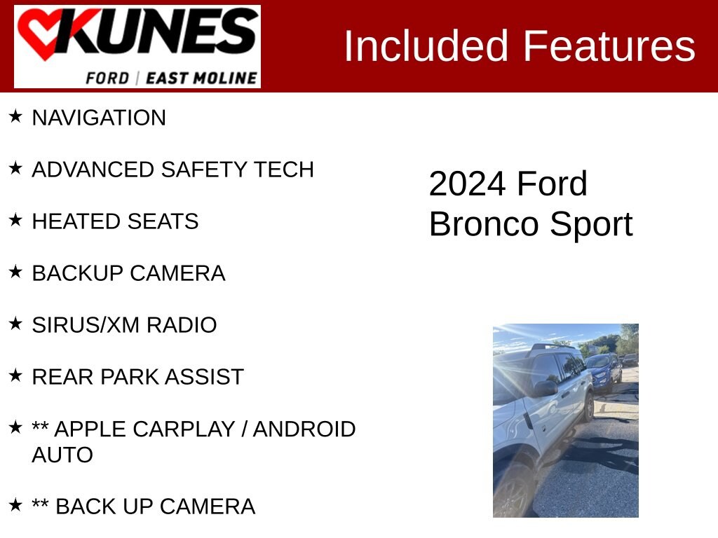 Used 2024 Ford Bronco Sport Big Bend SUV