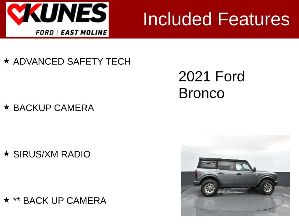 Used 2021 Ford Bronco Big Bend SUV