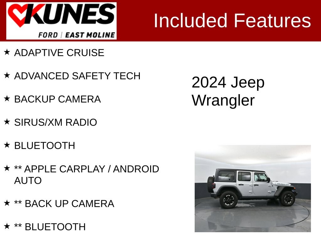 Used 2024 Jeep Wrangler 4xe Rubicon 4xe SUV