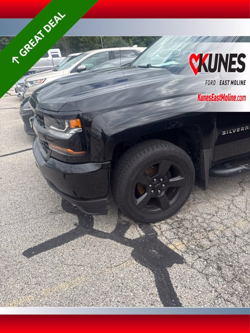 Used 2017 Chevrolet Silverado 1500 Custom Truck Double Cab