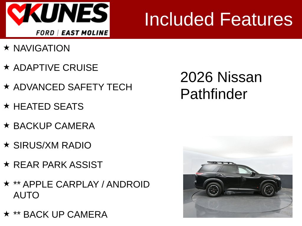 Used 2026 Nissan Pathfinder Rock Creek SUV