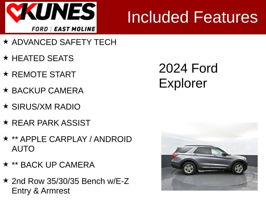 Used 2024 Ford Explorer XLT SUV