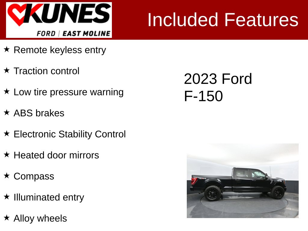 Used 2023 Ford F-150 XLT Truck SuperCrew Cab