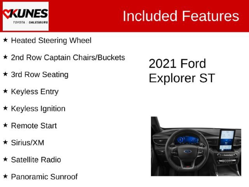 Used 2021 Ford Explorer ST SUV