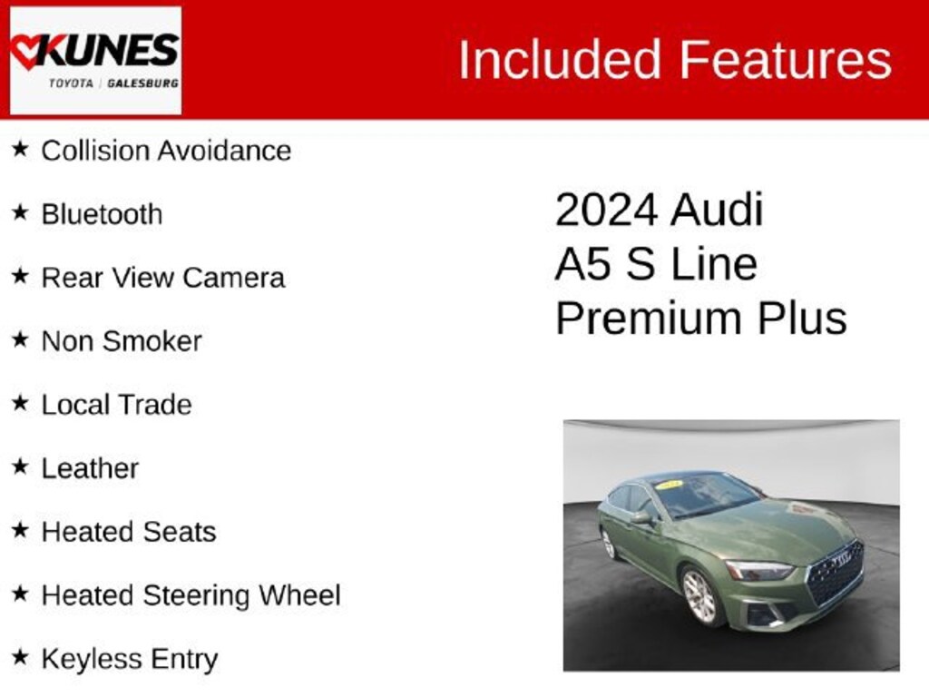 Used 2024 Audi A5 45 S line Premium Sportback