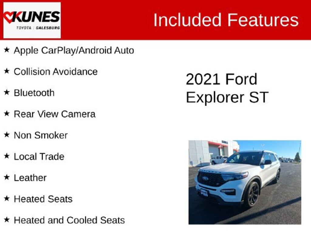 Used 2021 Ford Explorer ST SUV