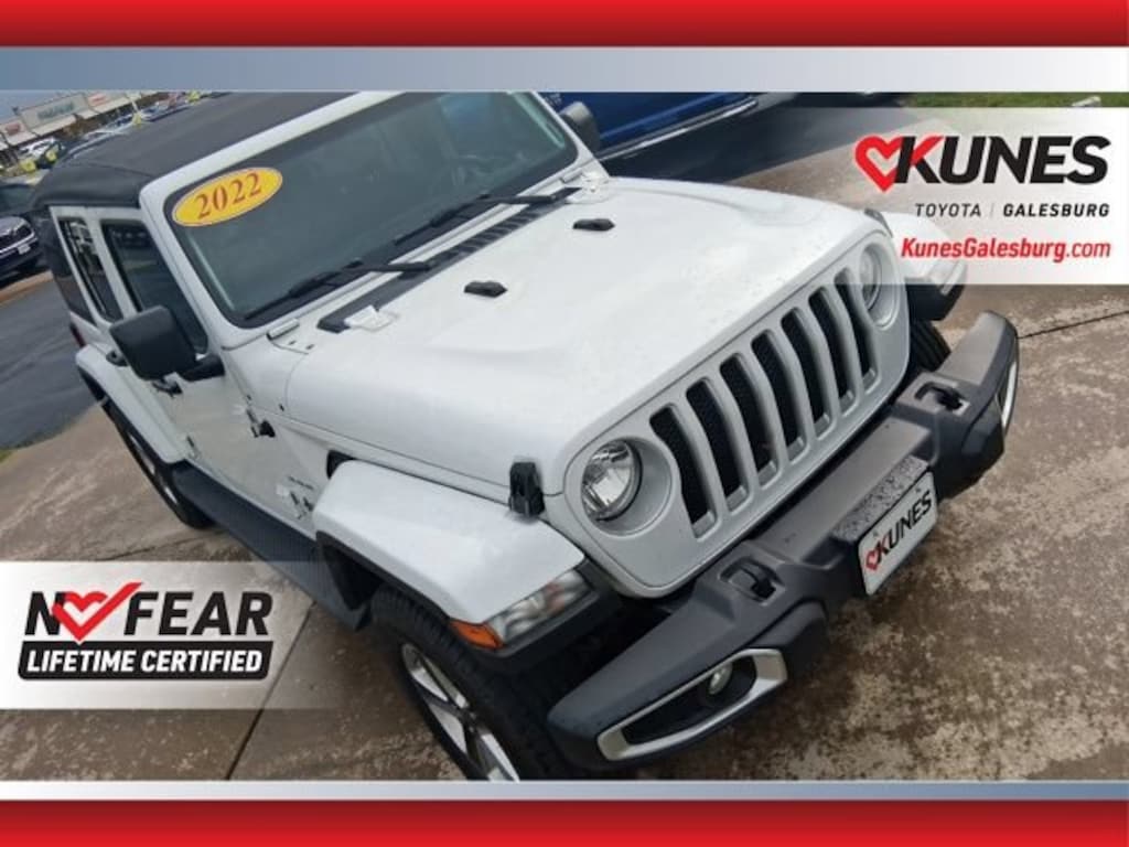 Used 2022 Jeep Wrangler Unlimited Sahara SUV
