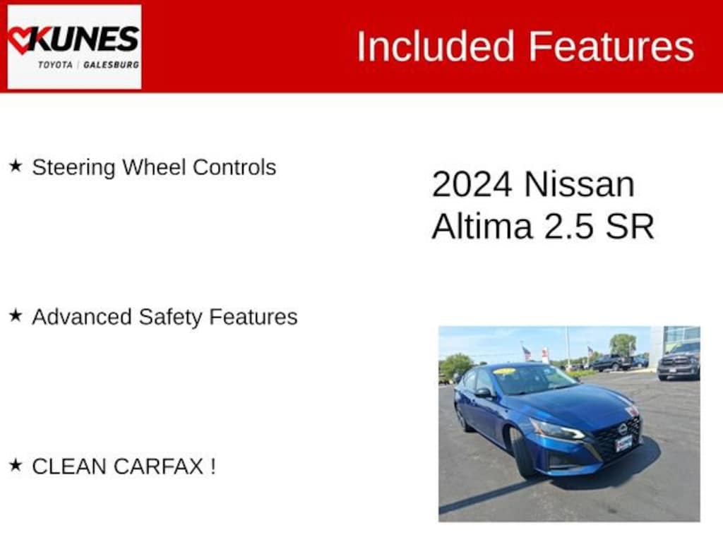 Used 2024 Nissan Altima 2.5 SR Sedan