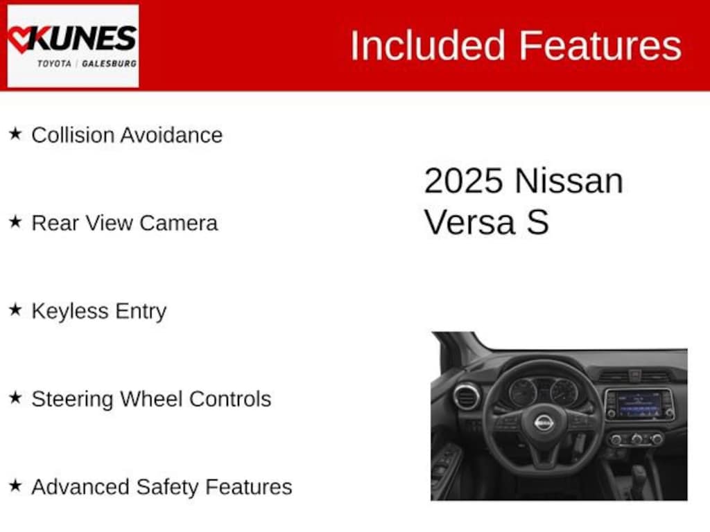 Used 2025 Nissan Versa 1.6 S Sedan