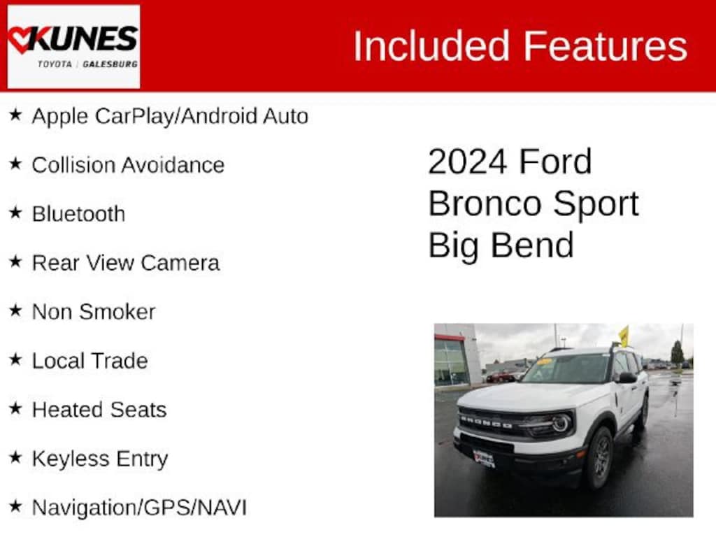 Used 2024 Ford Bronco Sport Big Bend SUV