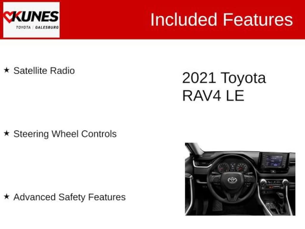 Used 2021 Toyota RAV4 LE SUV