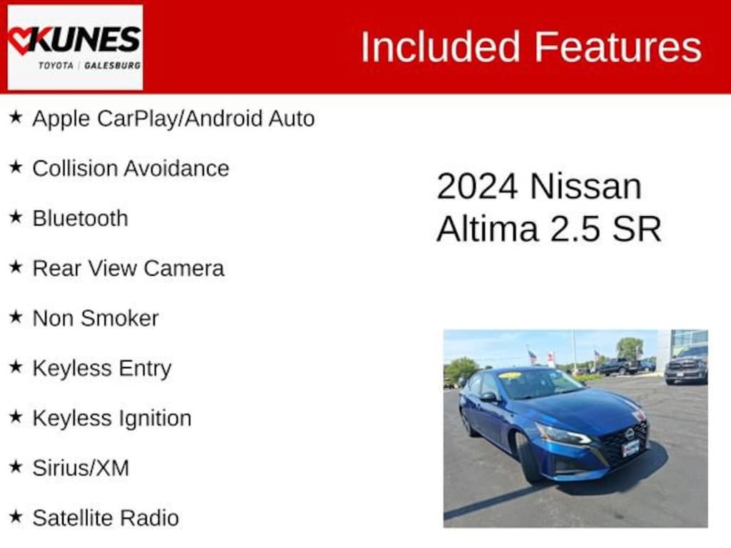 Used 2024 Nissan Altima 2.5 SR Sedan