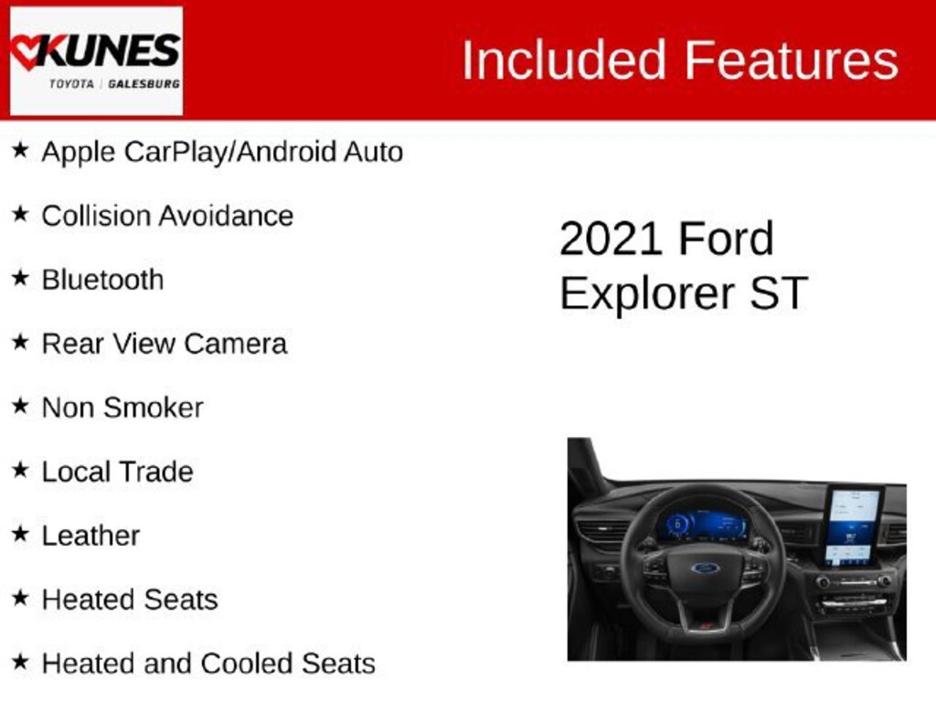 Used 2021 Ford Explorer ST SUV